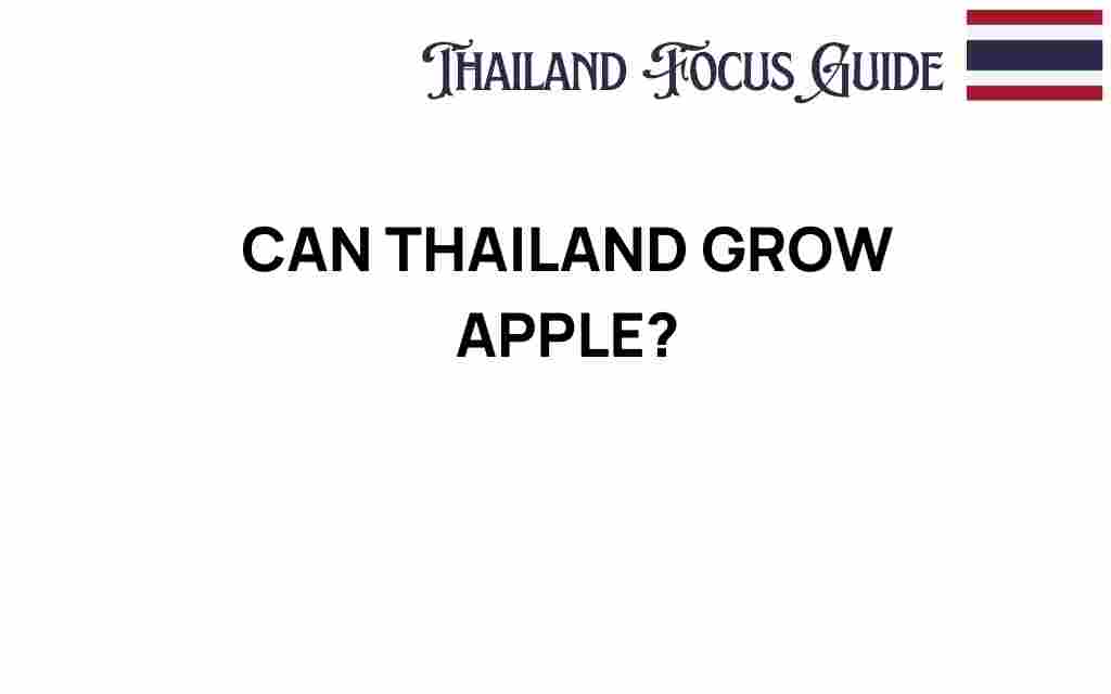 can-thailand-grow-apples