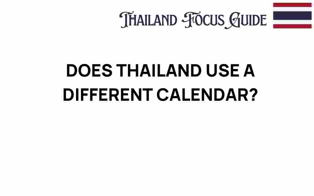 does-thailand-use-a-different-calendar