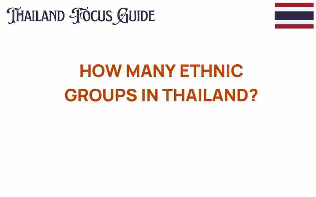 how-many-ethnic-groups-in-thailand