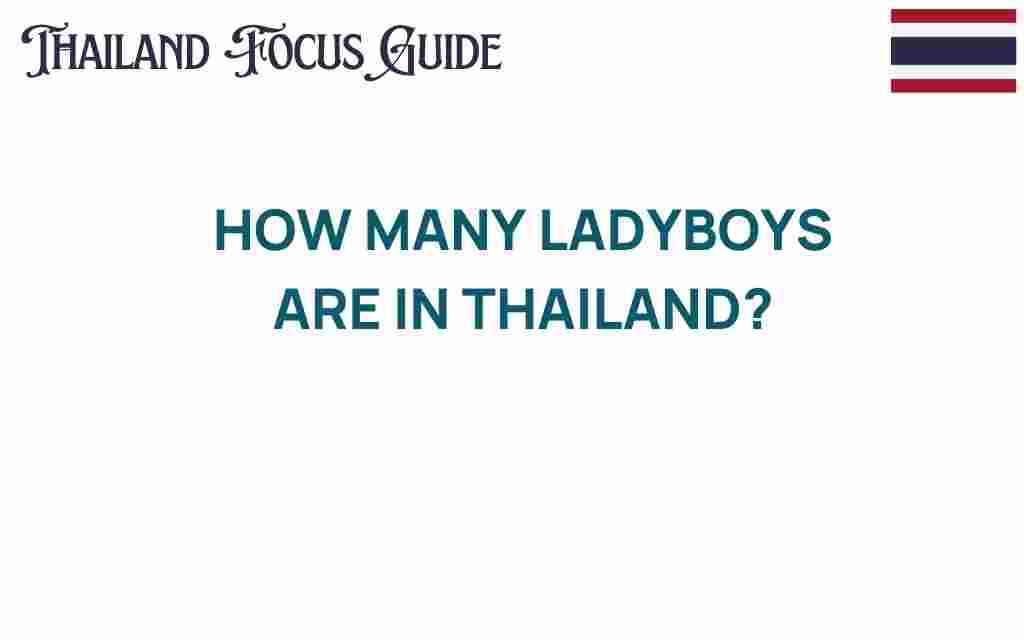 how-many-ladyboys-in-thailand