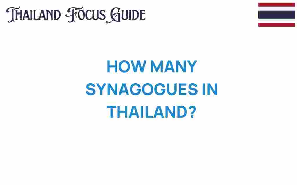 how-many-synagogues-in-thailand