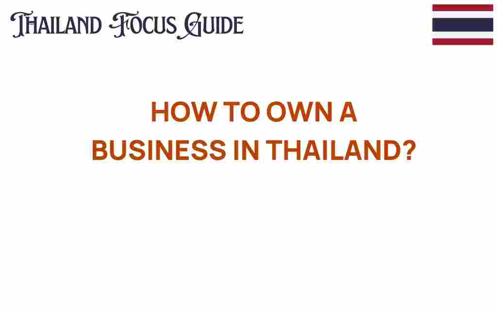how-to-own-a-business-in-thailand