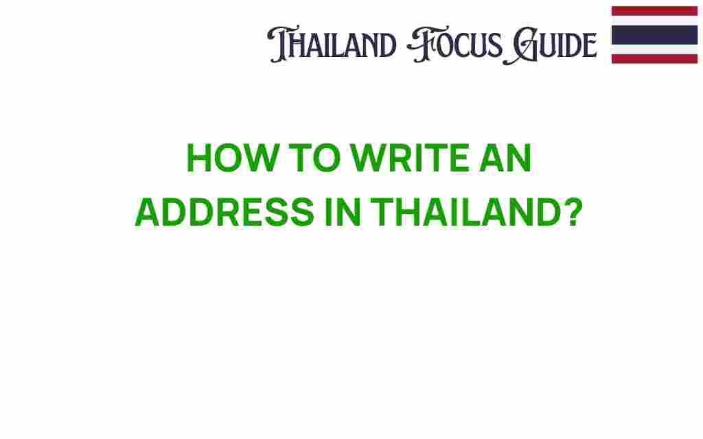 writing-address-thailand