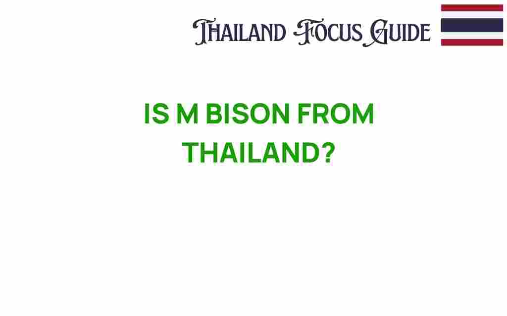 is-m-bison-really-from-thailand