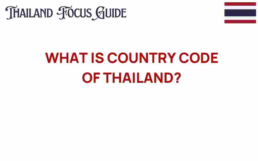 thailand-country-code