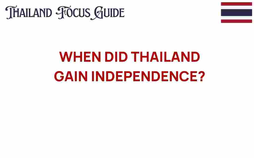 thailand-independence-history