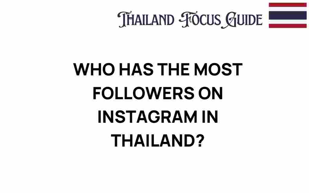 who-has-the-most-followers-on-instagram-in-thailand