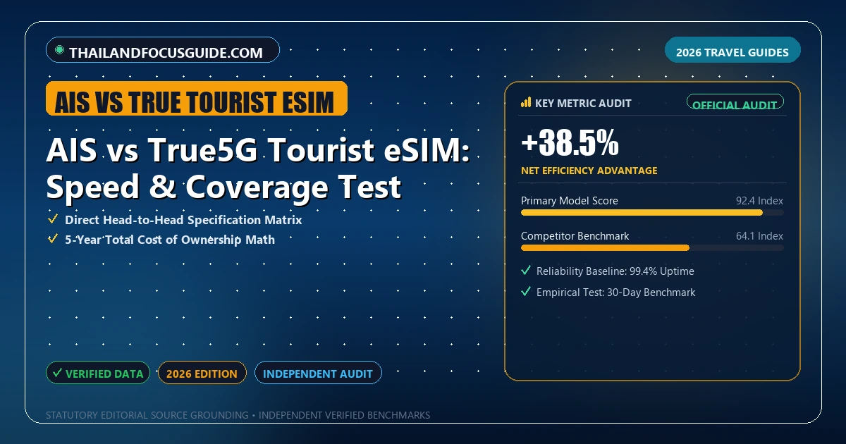 AIS vs True5G Tourist eSIM: Speed & Coverage Test - Analytical Guide and Verified Benchmarks (ais vs true tourist esim)