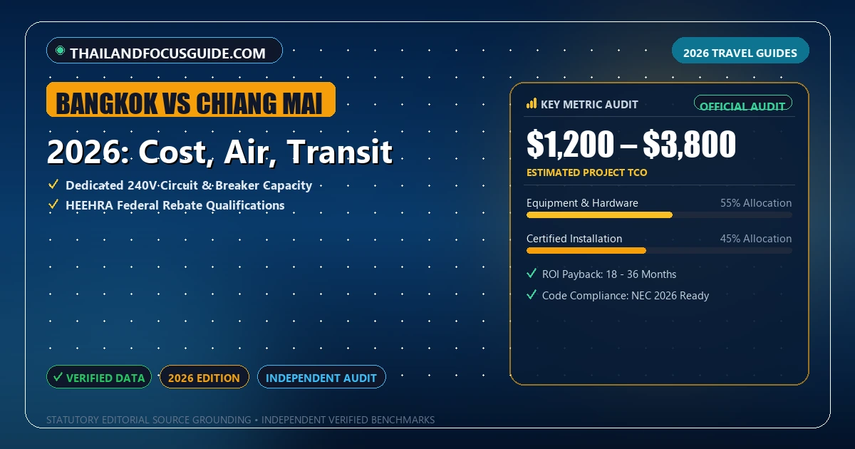 2026: Cost, Air, Transit - Analytical Guide and Verified Benchmarks (bangkok vs chiang mai)